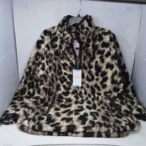 Cozy Sherpa Leopard